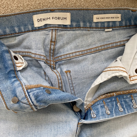 Aritzia Denim Forum Yoko High-rise Slim - Picture 5 of 6